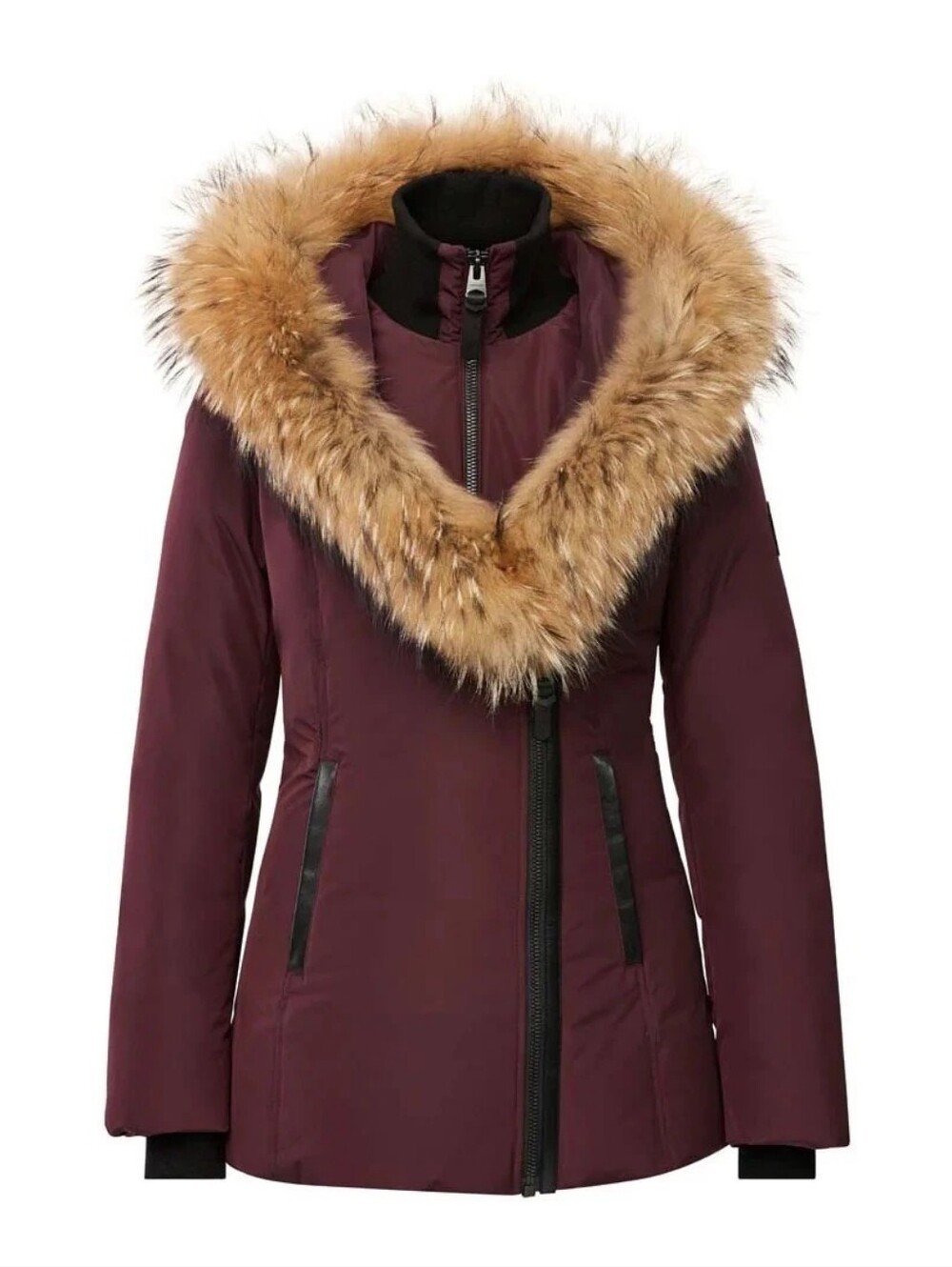 Mackage Adali Down Coat Bordeaux Size XS